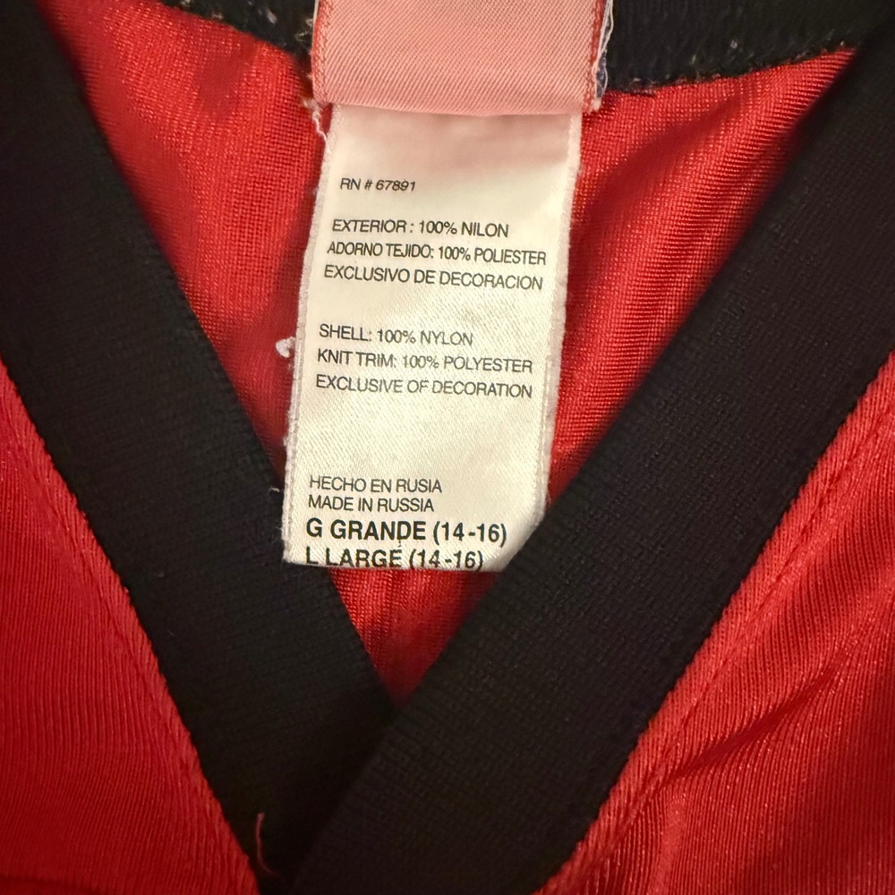 Reebok Michael Vick Atlanta Falcons NFL Jersey Red Youth Large 7 Football - Picture 5 of 9